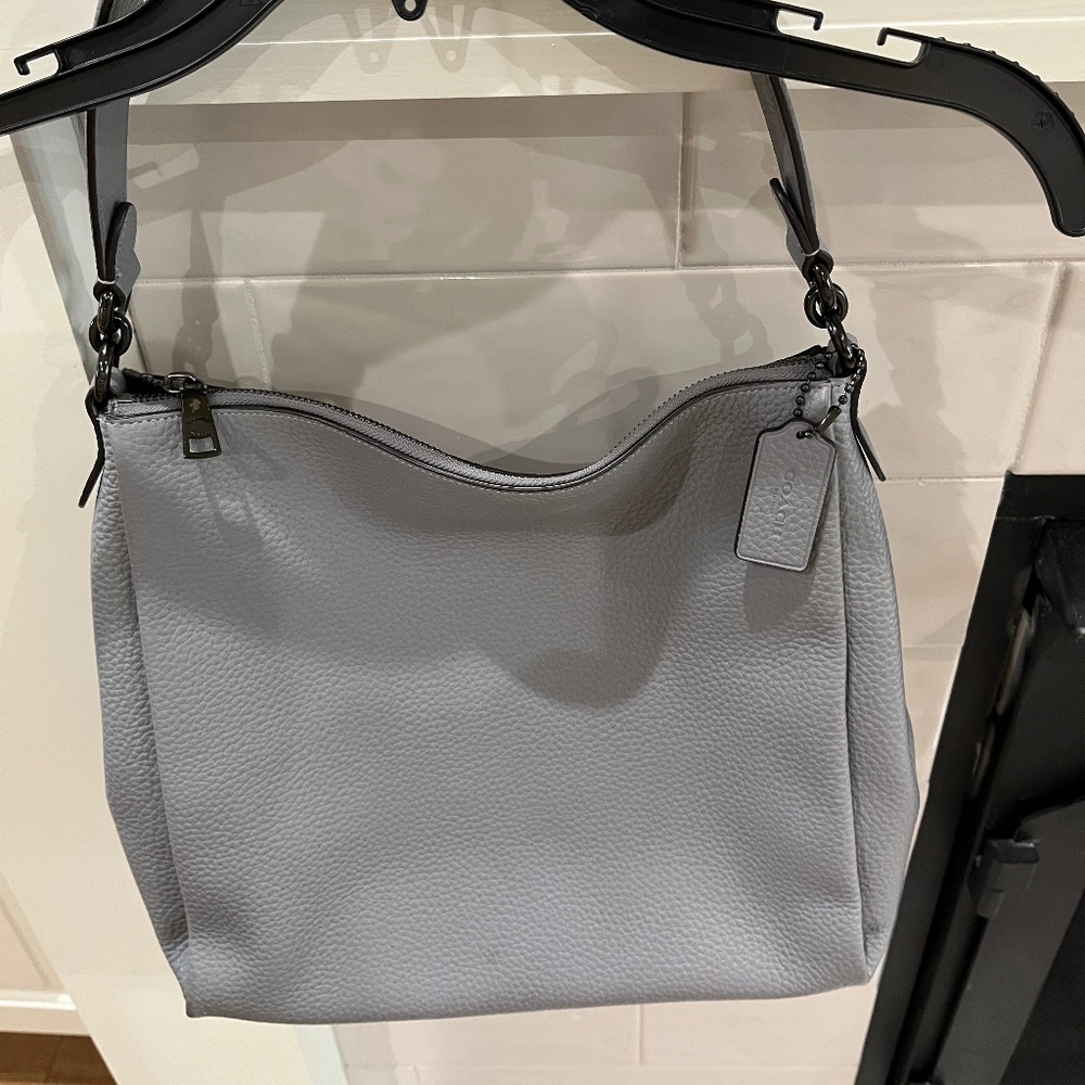 Coach pebble leather purse